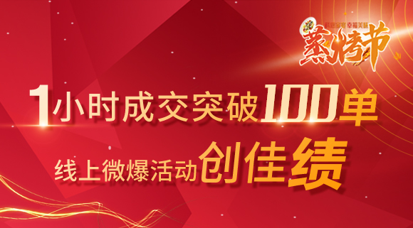 科恩蒸烤節(jié) | 線上微爆創(chuàng)佳績，1小時成交115單！